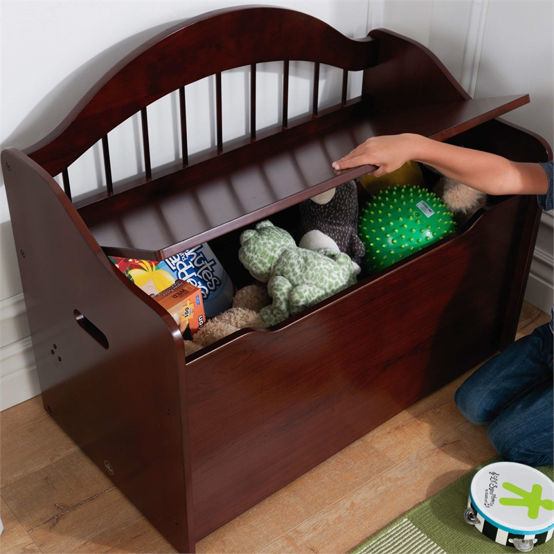 KidKraft Limited Edition Toy Box in Espresso
