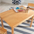 KidKraft Rectangle Table and Chair Set in natural