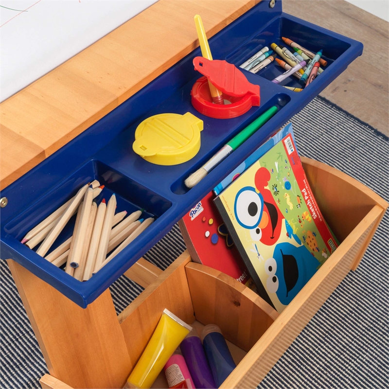 KidKraft Art Table with Drying Rack and Storage