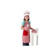 KidKraft Tasty Treats Chef Accessory Set in Red