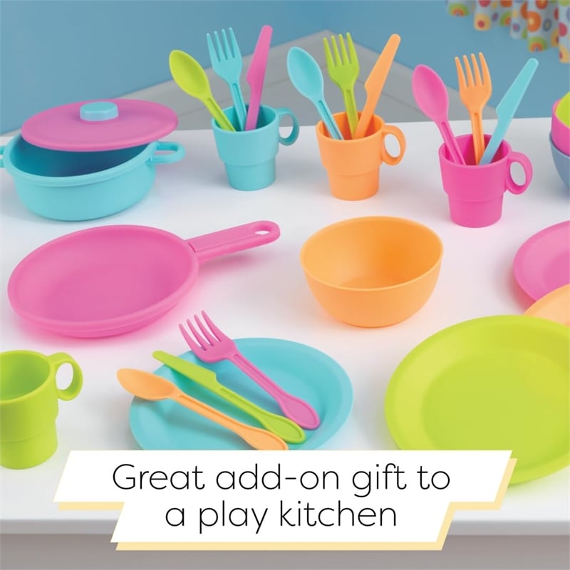 Kidkraft 27 Piece Bright Cookware Set