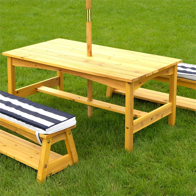 KidKraft Outdoor Table and Bench Set