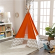 KidKraft Teepee Tent in Orange