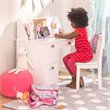 KidKraft Kids Writing Desk and Chair in White