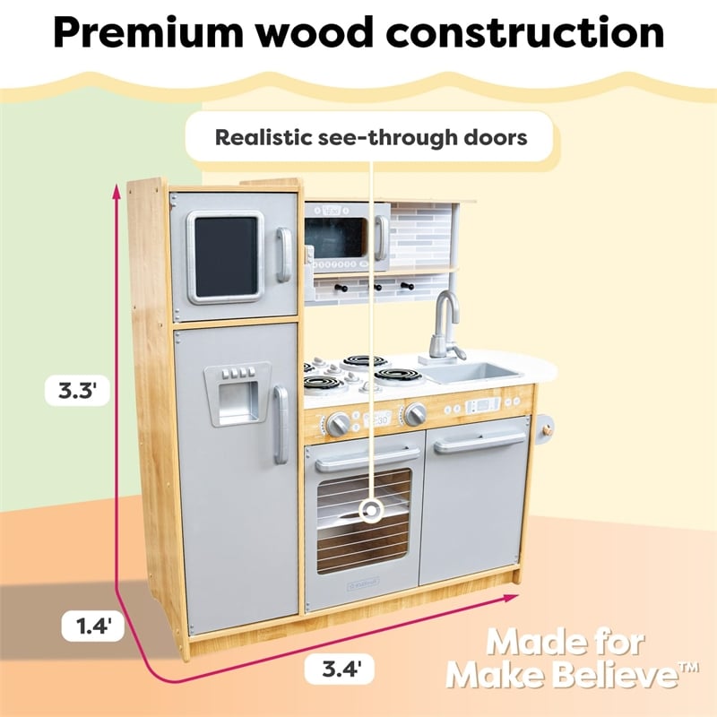 KidKraft Uptown Kitchen in Natural