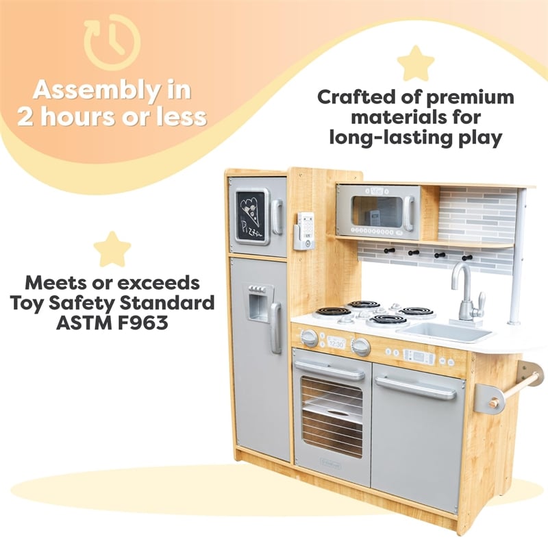 KidKraft Uptown Kitchen in Natural