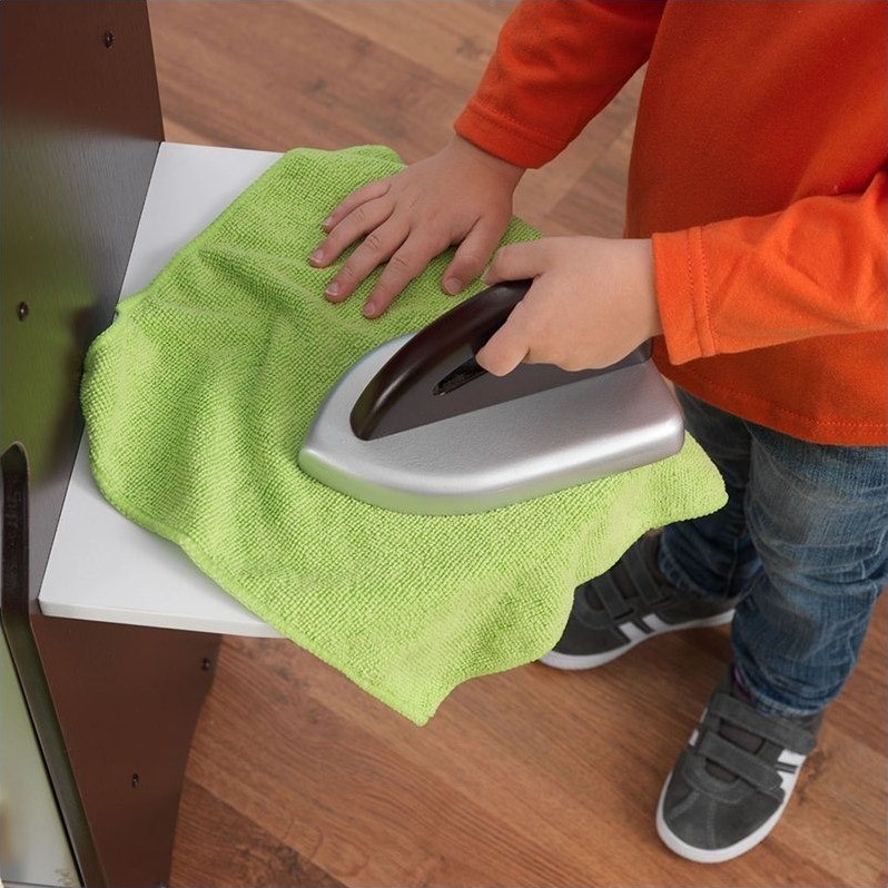 KidKraft Laundry Play Set in Espresso