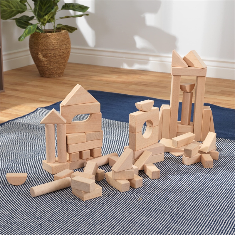 KidKraft 60 Piece Wooden Block Set