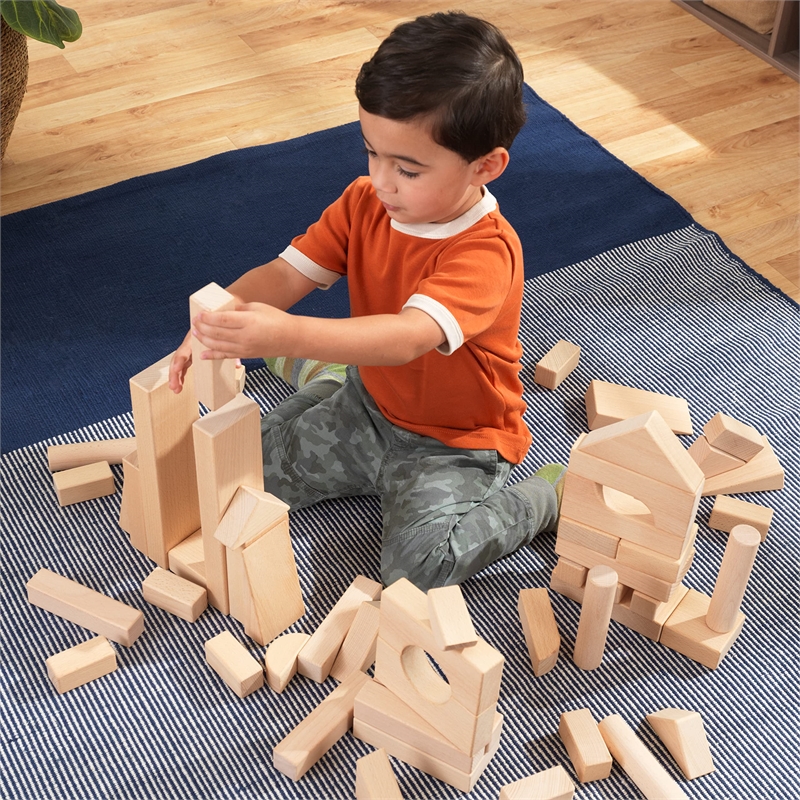 KidKraft 60 Piece Wooden Block Set