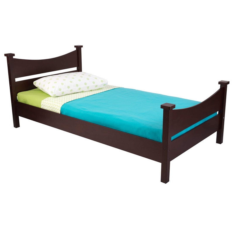KidKraft Addison Twin Poster Bed in White