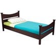KidKraft Addison Twin Poster Bed in Espresso