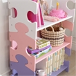 KidKraft Puzzle Book Shelf in Pastel