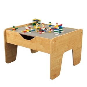 kidkraft activity play table in gray and natural