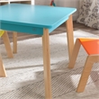 KidKraft Modern Table and 2 Chair Set in Multi-Color