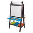 KidKraft Storage Easel in Espresso