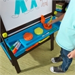 KidKraft Storage Easel in Espresso