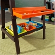KidKraft Storage Easel in Espresso