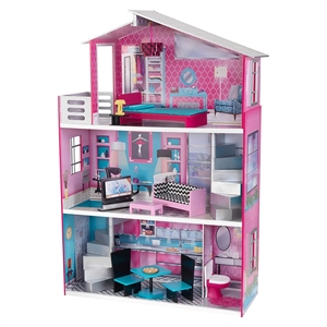 KidKraft Breanna 18&quot Dollhouse in Multi-Color