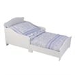 KidKraft Nantucket Wood Toddler Bed in White