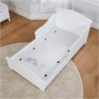 KidKraft Nantucket Wood Toddler Bed in White