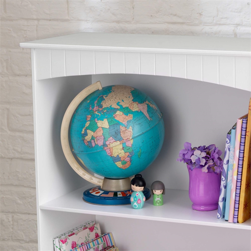 KidKraft 32' H Nantucket White Bookcase 