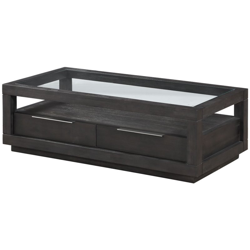 Coffee Table with Drawers, 2 Drawer Coffee Table