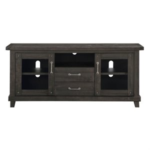 Modus Yosemite 2 Drawer Solid Wood TV Stand in Cafe