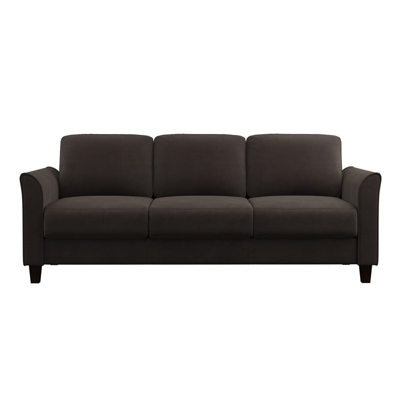 LifeStyle Solutions New Haven 3 Piece Sofa Set in Coffee
