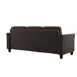 LifeStyle Solutions New Haven 3 Piece Sofa Set in Coffee