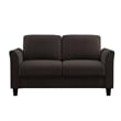 LifeStyle Solutions New Haven 3 Piece Sofa Set in Coffee