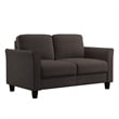 LifeStyle Solutions New Haven 3 Piece Sofa Set in Coffee