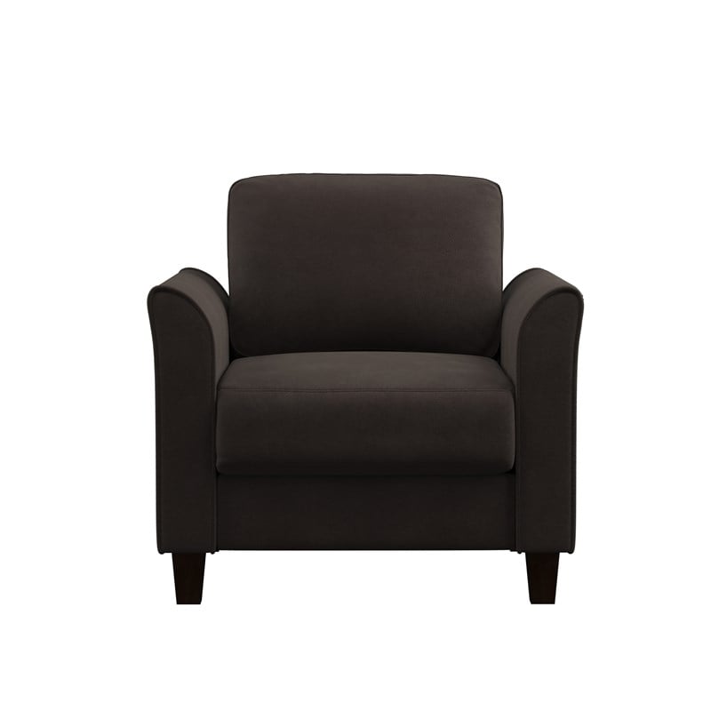 LifeStyle Solutions New Haven 3 Piece Sofa Set in Coffee