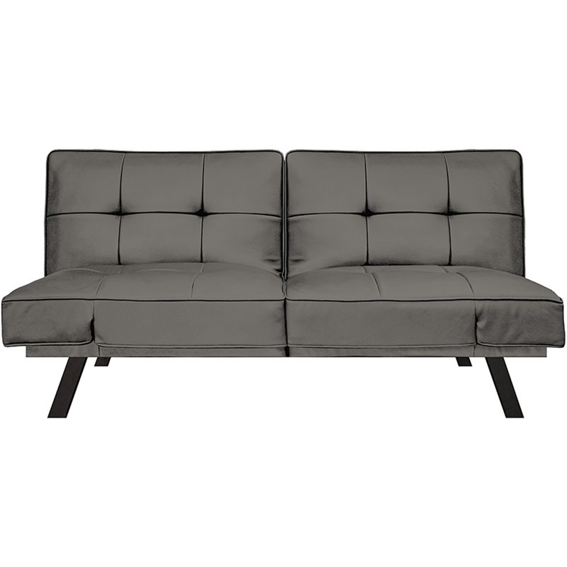 Lifestyle Solutions Serta Danbury Faux Leather Tufted Sleeper Sofa