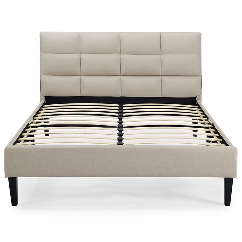 LifeStyle Solutions Serta Melanie Tufted Full Platform Bed ...