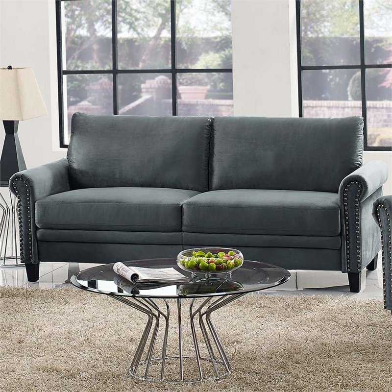 LifeStyle Solutions Transitional 2 Piece Sofa and Loveseat ...
