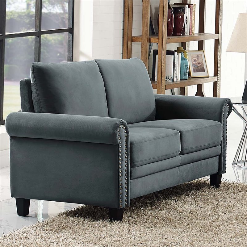 LifeStyle Solutions Transitional 2 Piece Sofa and Loveseat ...