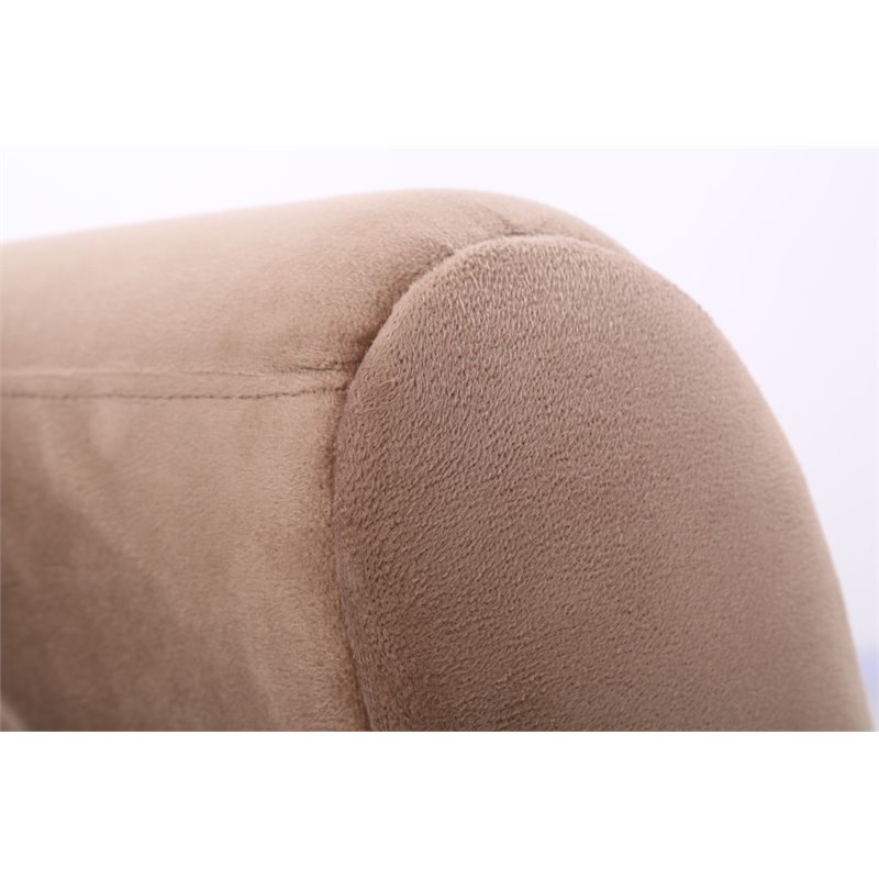 LifeStyle Solutions Transitional 2 Piece Sofa and Loveseat Set in Brown Beige