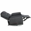 Relax A Lounger Phillip Recliner in Dark Gray Fabric Upholstery