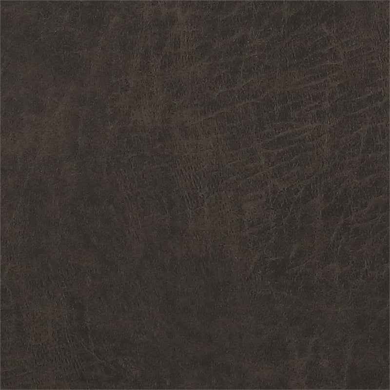 Relax A Lounger Dorian Recliner in Dark Brown Faux Leather Upholstery