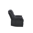 Relax A Lounger Dorian Standard Recliner in Gray Fabric Upholstery