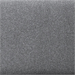 Lifestyle Solutions Lisse Ottoman in Gray Fabric Upholstery