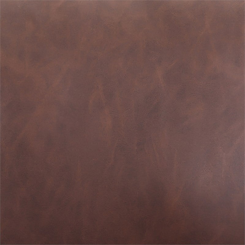 Serta Dublin Stationary Sofa in Brown Fabric Upholstery
