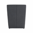 Lifestyle Solutions Elmway Accent Chair in Charcoal Fabric Upholstery