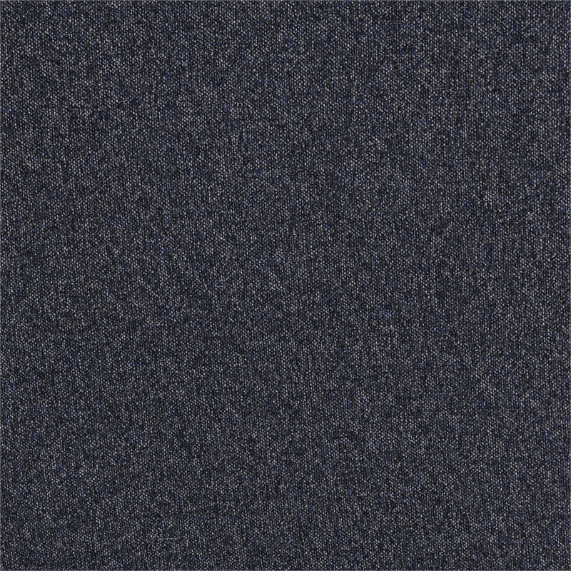 Relax A Lounger Clauson Pushback Recliner in Navy Polyester Fabric Upholstery