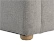 Studio Living Greenville Chair in Pebble Gray Boucle Fabric Upholstery