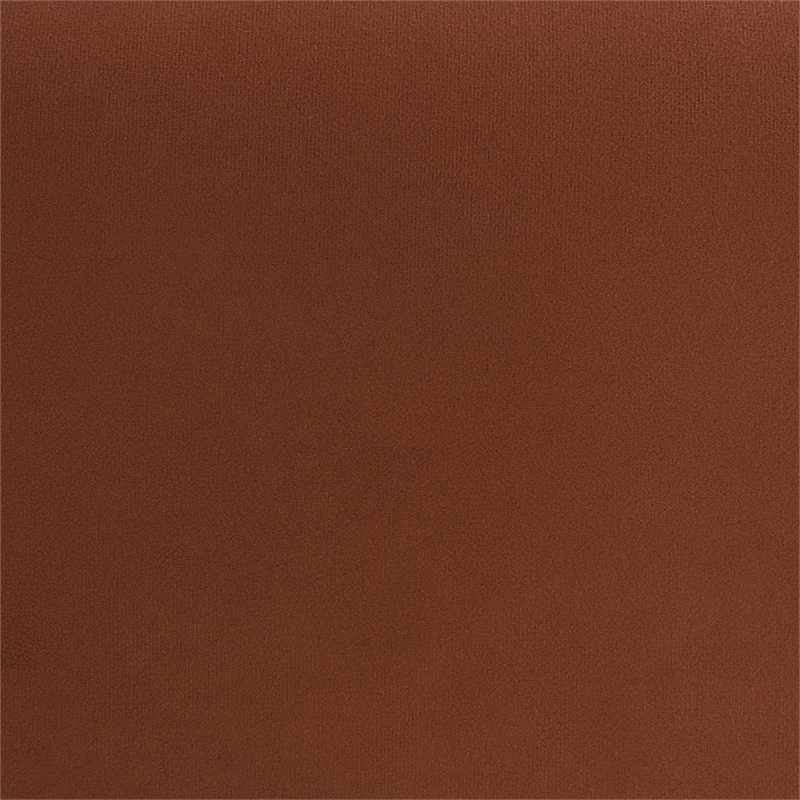 Studio Living Kensington Accent Chair in Rust Velvet Fabric Upholstery