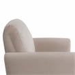 Studio Living Kensington Accent Chair in Taupe Velvet Fabric