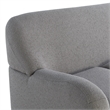 Studio Living Greenville Sofa in Gray Boucle Fabric Upholstery