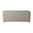 Studio Living Greenville Sofa in Pebble Gray Boucle Fabric Upholstery