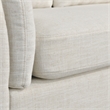 LifeStyle Solutions Studio Living Statham Sofa in Cream Woven Fabric Upholstery